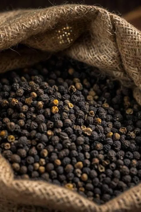 Black Pepper export from India